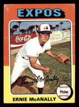 1975 Topps Mini #318 Ernie McAnally Poor Expos    ID:317898