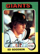 1975 Topps Mini #322 Ed Goodson Ex-Mint Giants  ID:317902