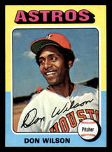 1975 Topps Mini #455 Don Wilson Very Good Astros    ID:318035