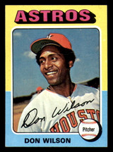 1975 Topps Mini #455 Don Wilson Very Good Astros ID:318035 1975 Topps Mini #455 Don Wilson Very Good Astros ID:318035