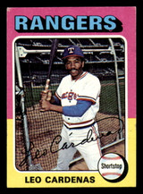 1975 Topps Mini #518 Leo Cardenas Excellent+ Rangers    ID:318098