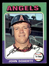 1975 Topps Mini #524 John Doherty Excellent RC Rookie Angels    ID:318104