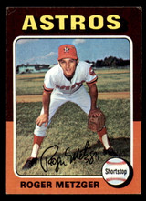 1975 Topps Mini #541 Roger Metzger Excellent Astros    ID:318121
