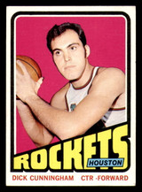 1972-73 Topps #62 Dick Cunningham Excellent+ Rockets    ID:318512
