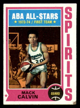 1974-75 Topps #245 Mack Calvin Very Good    ID:318645