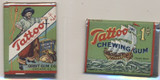 1932 ORIG. ORBIT PIRATE GUM TATTOO UNOPENED WAX PACK 1 CENT GREEN  #*