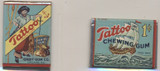 1932 ORIG. ORBIT PIRATE GUM TATTOO UNOPENED WAX PACK 1 CENT BLUE  #*