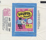 1967 Fleer Stupid Stamps 5 Cents  Wrapper #*sku34182