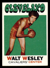 1971-72 Topps #52 Walt Wesley DP Excellent+ Cavaliers DP 1971-72 Topps #52 Walt Wesley DP Excellent+ Cavaliers DP