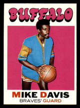 1971-72 Topps #99 Mike Davis DP Excellent+ DP 1971-72 Topps #99 Mike Davis DP Excellent+ DP