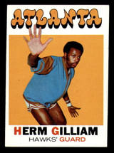 1971-72 Topps #123 Herm Gilliam DP Ex-Mint Hawks DP    