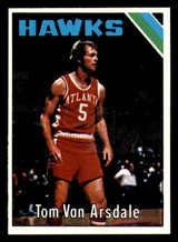 1975-76 Topps #7 Tom Van Arsdale Near Mint+ Hawks   ID:319240