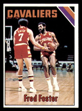 1975-76 Topps #29 Fred Foster Writing on Back Cavaliers    ID:319259