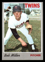 1970 Topps #47 Bob Miller Near Mint+ Twins 1970 Topps #47 Bob Miller Near Mint+ Twins