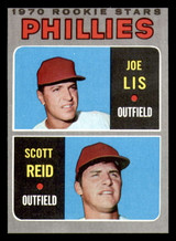 1970 Topps #56 Joe Lis/Scott Reid Near Mint RC Rookie Phillies   