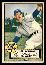 1952 Topps #133 Al Widmar Very Good  ID: 320693