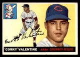 1955 Topps #44 Corky Valentine Excellent+ RC Rookie  ID: 320710