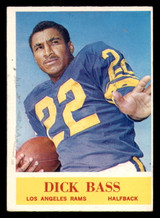 1964 Philadelphia # 87 Dick Bass Ex-Mint ID: 320983 1964 Philadelphia # 87 Dick Bass Ex-Mint ID: 320983