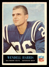 1965 Philadelphia #4 Wendell Harris Excellent+  ID: 321244