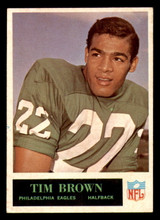 1965 Philadelphia #130 Timmy Brown Excellent 1965 Philadelphia #130 Timmy Brown Excellent