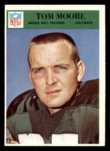 1966 Philadelphia #86 Tom Moore Ex-Mint Packers  ID:321661