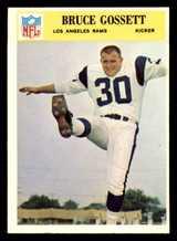 1966 Philadelphia #95 Bruce Gossett Near Mint RC Rookie LA Rams  ID:321677