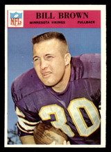 1966 Philadelphia #107 Bill Brown Near Mint Vikings   ID:321694