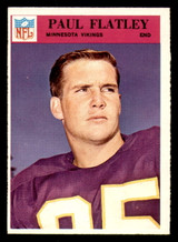 1966 Philadelphia #109 Paul Flatley Near Mint Vikings   ID:321696