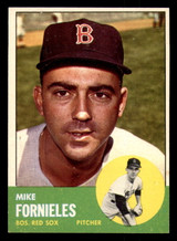 1963 Topps #28 Mike Fornieles Ex-Mint Red Sox   ID:322024