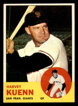 1963 Topps #30 Harvey Kuenn Excellent+ Giants   ID:322030