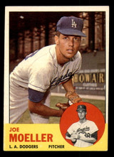1963 Topps #53 Joe Moeller Excellent RC Rookie Dodgers   ID:322076