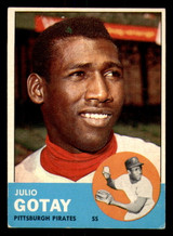 1963 Topps #122 Julio Gotay Very Good Pirates   ID:322213
