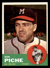 1963 Topps #179 Ron Piche Ex-Mint Braves    ID:322312