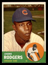 1963 Topps #193 Andre Rodgers Excellent+ Cubs    ID:322339