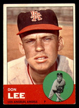 1963 Topps #372 Don Lee Excellent+ Angels    ID:322667