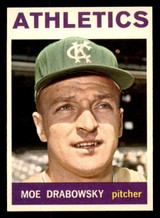 1964 Topps #42 Moe Drabowsky Ex-Mint Athletics    ID:322987