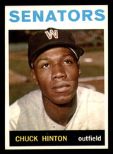 1964 Topps #52 Chuck Hinton Excellent+ Senators    ID:323014