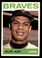1964 Topps #65 Felipe Alou Very Good Braves ID:323051 1964 Topps #65 Felipe Alou Very Good Braves ID:323051