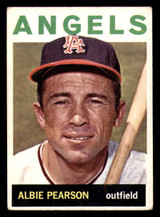 1964 Topps #110 Albie Pearson Very Good Angels ID:323177 1964 Topps #110 Albie Pearson Very Good Angels ID:323177