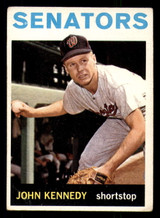 1964 Topps #203 John Kennedy Very Good RC Rookie Senators ID:323433 1964 Topps #203 John Kennedy Very Good RC Rookie Senators ID:323433