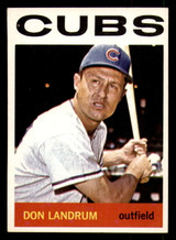 1964 Topps #286 Don Landrum Very Good Cubs   ID:323675