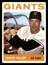 1964 Topps #313 Chuck Hiller VG-EX Giants ID:323750 1964 Topps #313 Chuck Hiller VG-EX Giants ID:323750