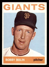 1964 Topps #374 Bobby Bolin Excellent  ID: 323925