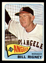 1965 Topps # 66 Bill Rigney MG Ex-Mint  ID: 324685