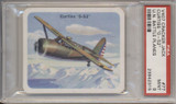 1940's V407 Cracker Jacks #77 Curtiss O-52 U.N. Battles Planes PSA 9 MINT  #*