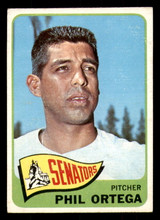 1965 Topps #152 Phil Ortega Very Good ID: 324932 1965 Topps #152 Phil Ortega Very Good ID: 324932