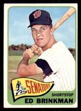 1965 Topps #417 Ed Brinkman Very Good  ID: 325477