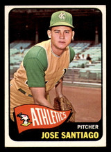 1965 Topps #557 Jose Santiago Excellent+ RC Rookie ID: 325788 1965 Topps #557 Jose Santiago Excellent+ RC Rookie ID: 325788