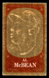 1965 Topps Embossed #14 Al McBean Very Good  ID: 326360