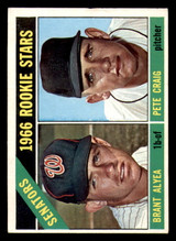 1966 Topps # 11 Brant Alyea/Pete Craig Senators Rookies VG-EX RC Rookie 